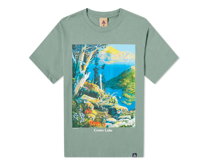 Nike M NRG ACG Crater Lake Tee Clay Green / White DA4877-365