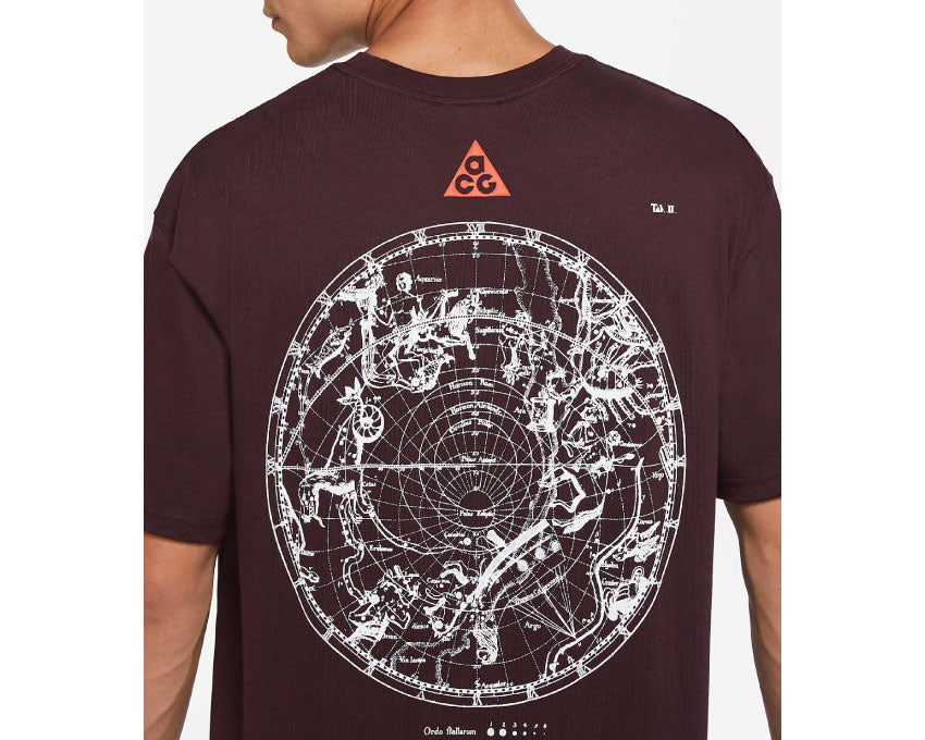 Nike M NRG ACG Tee Stargaze Deep Burgundy / Team Orange DC4086-643