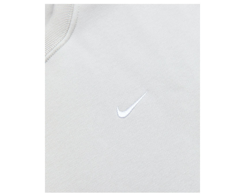 Nike M NRG Soloswoosh Crew Fleece Light Bone / White CV0554-072