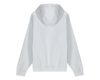 Nike Solo Swoosh HW BB Hoodie — vue de dos fleece heavy NRG blanc
