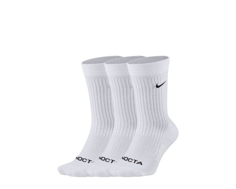 Nike Nocta Crew Socks White / Black DD9240-100