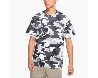 Nike NRG Solo Swoosh Tee Camo — t-shirt homme camouflage gris streetwear premium