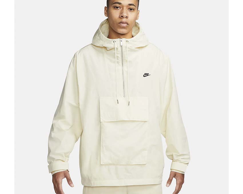 Nike NSW LND Circa Anorak Coconut Milk / LT Crimson - Off Noir DQ4234-113