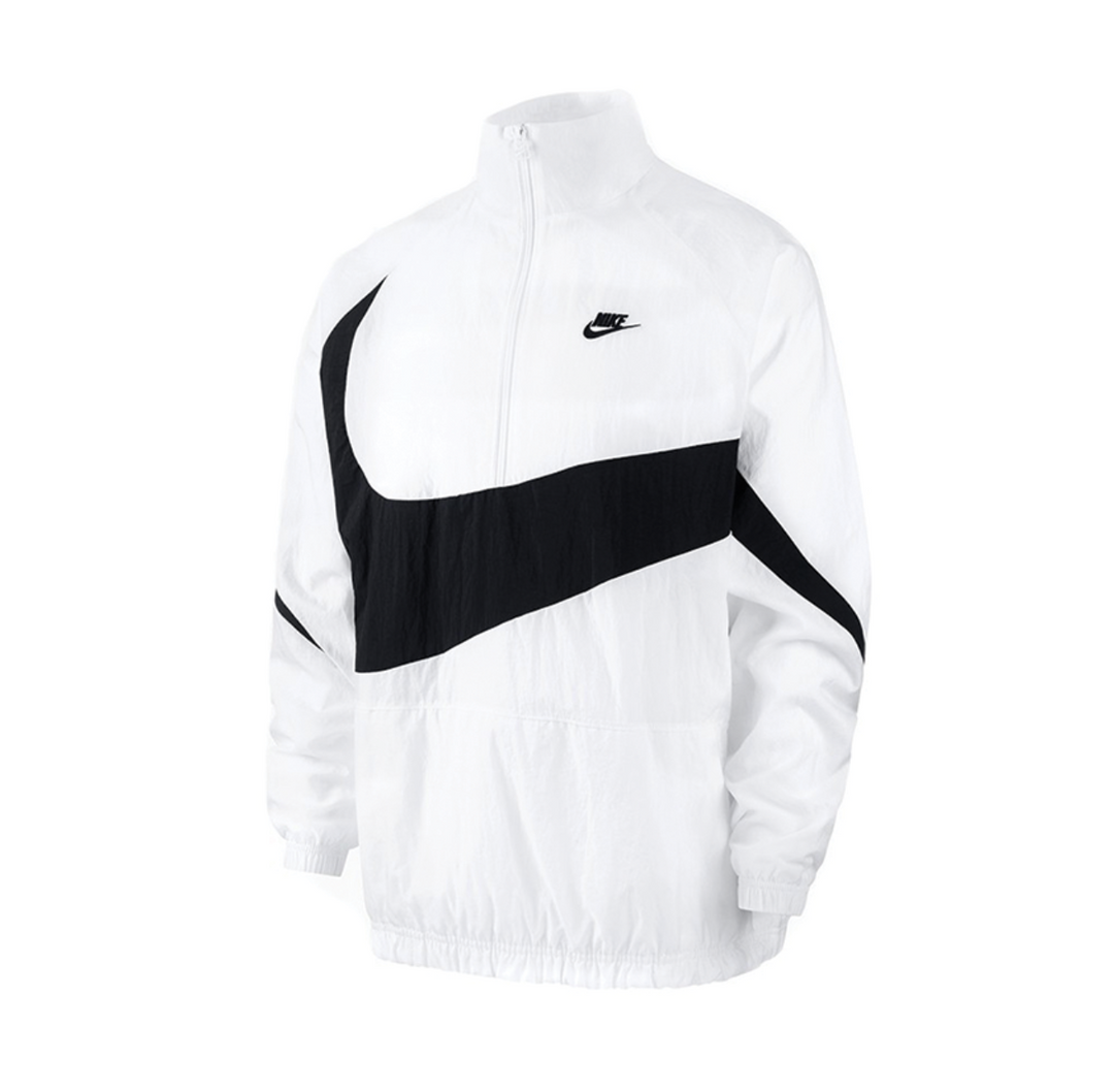 Nike Nsw Vw Swoosh Woven Halfzip Jacket White AJ2696-100