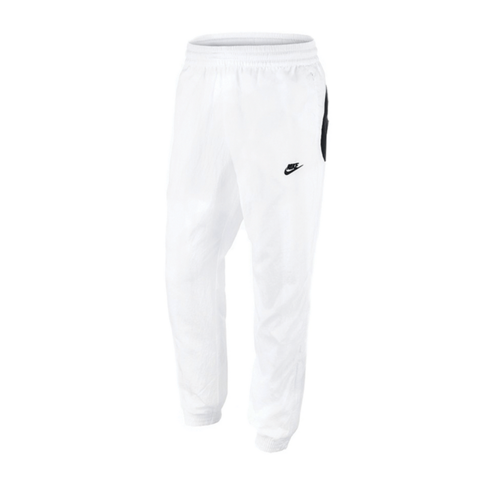 Nike Nsw Vw Swoosh Woven Pants White AJ2300 010 NOIRFONCE