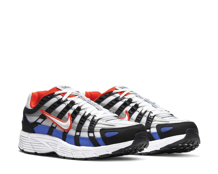 Nike P-6000 Black / White - Team Orange -Racer Blue CD6404-008