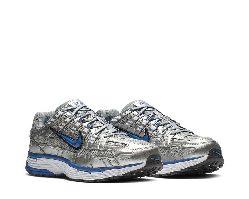 Nike P-6000 Metallic Silver Team Royal White  Black BV1021-001