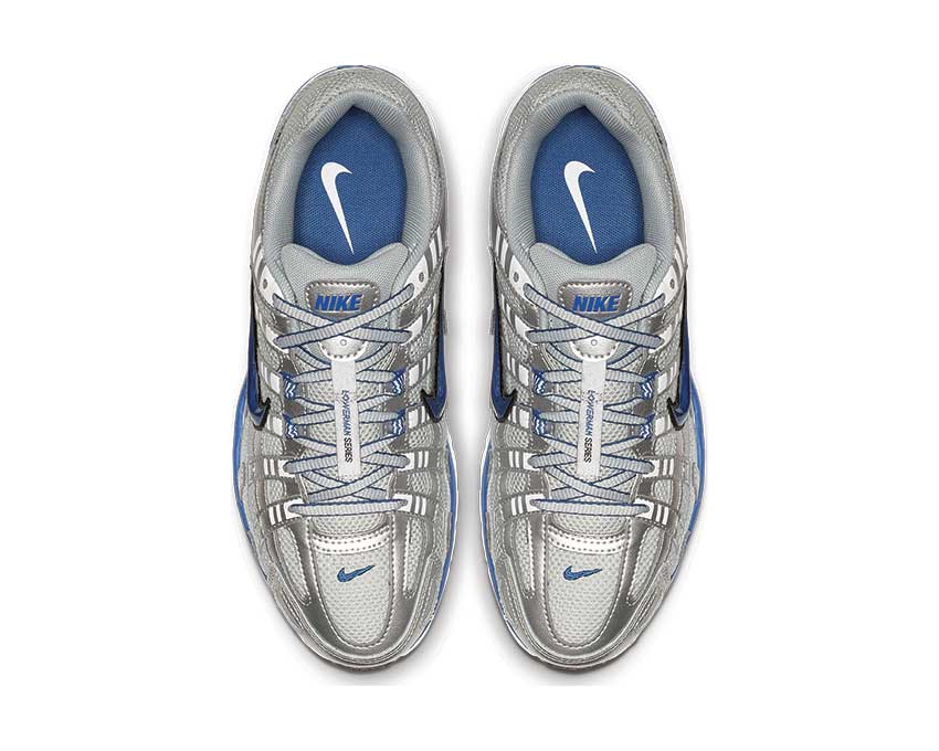 Nike P-6000 Metallic Silver Team Royal White  Black BV1021-001