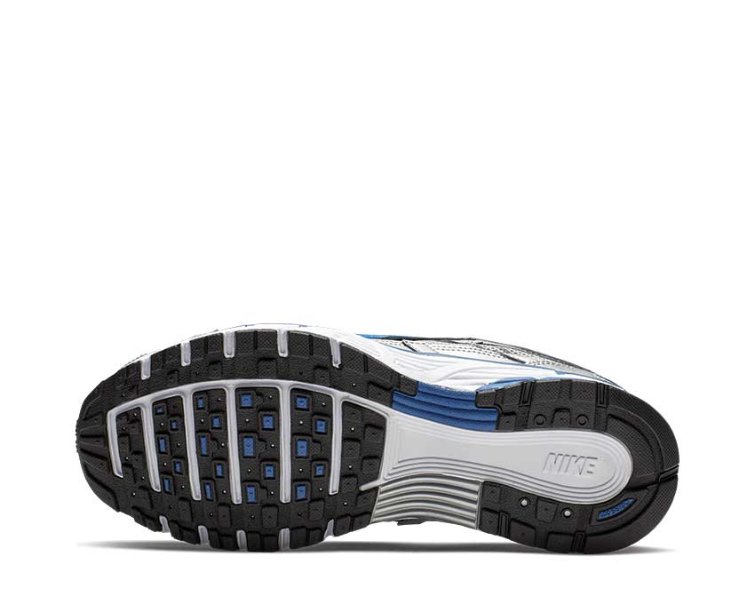 Nike P-6000 Metallic Silver Team Royal White  Black BV1021-001