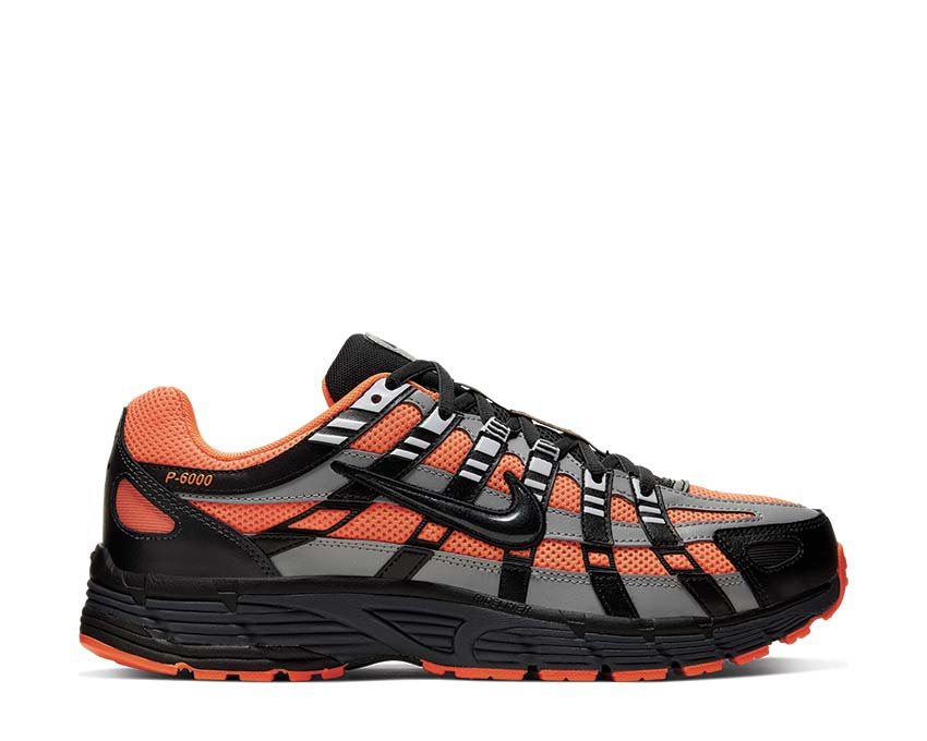 Nike P-6000 Total Orange Black Anthracite Flt Silver CD6404-800