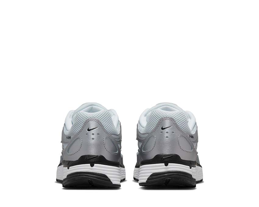 Nike P-6000 WMNS White / Black - Metallic Silver FD9876-101