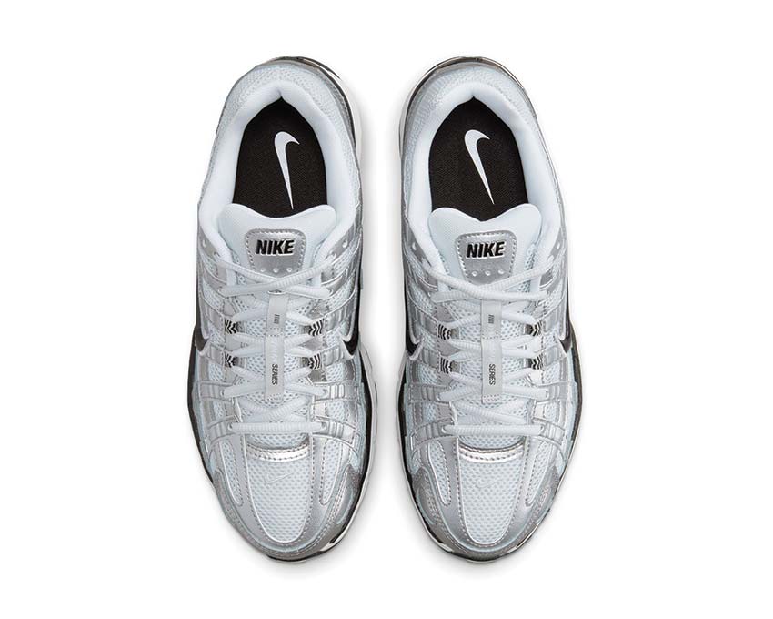 Nike P-6000 WMNS White / Black - Metallic Silver FD9876-101