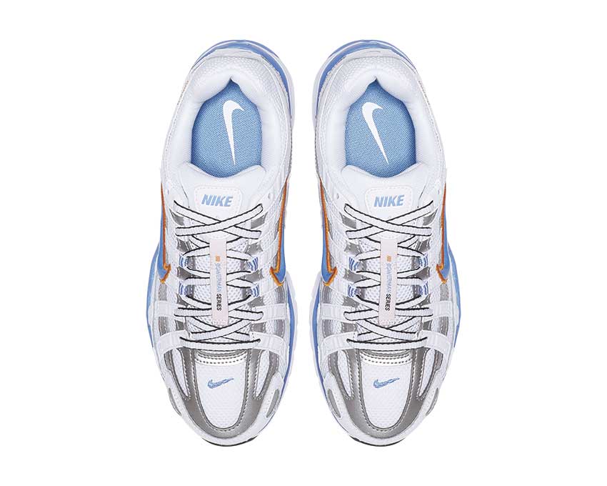 Nike P-6000 W White University Blue Metallic Silver BV1021-103
