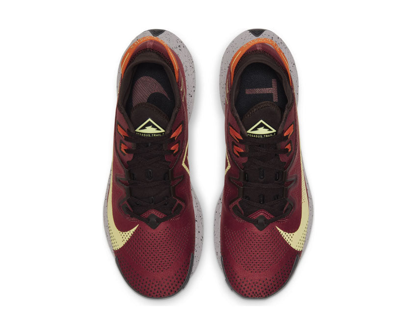 Nike Pegasus Trail 2 Claystone Red / Life Lime - Velvet Brown CK4305-600