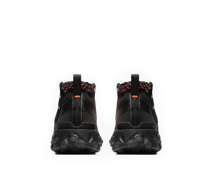 Nike React Runner Mid Wr ISPA Black White Anthracite Total Crimson AT3143-001