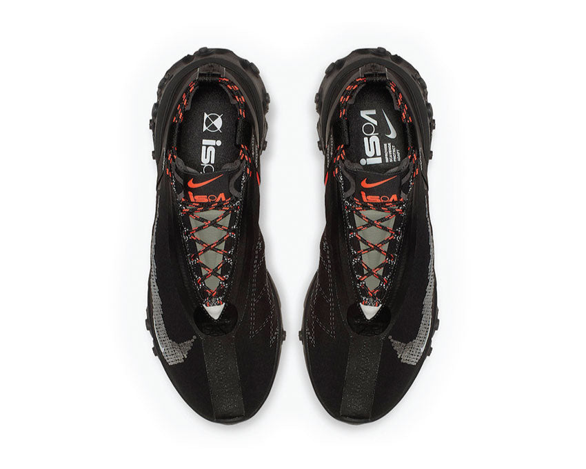 Nike React Runner Mid Wr ISPA Black White Anthracite Total Crimson AT3143-001