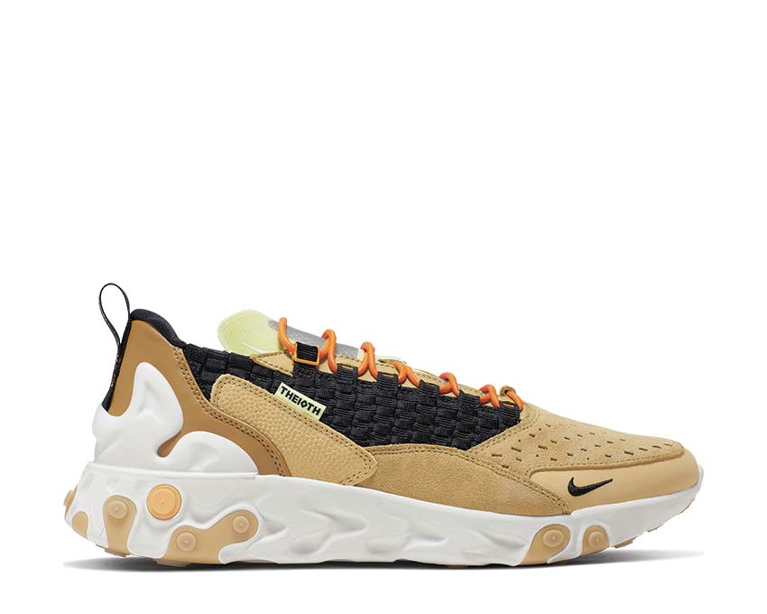 Nike React Sertu Club Gold Black Wheat Bright Ceramic AT5301-700