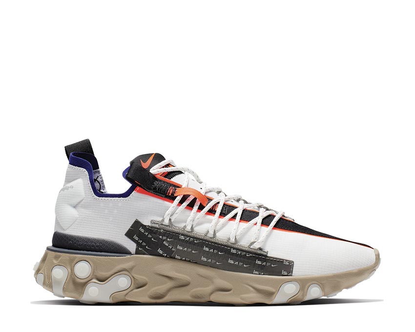 Nike React WR ISPA Summit White Deep Royal Blue Khaki Black AR8555-100