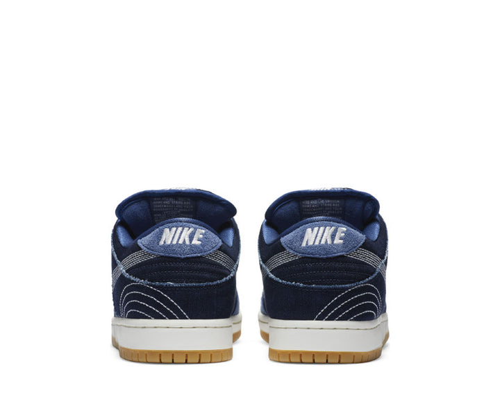 Nike SB Dunk Low Pro Prm Mystic Navy / Sail - Mystic Navy CV0316-400