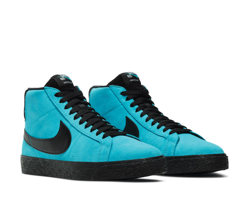 Nike SB Zoom Blazer Mid Baltic Blue / Black - White 864349-400