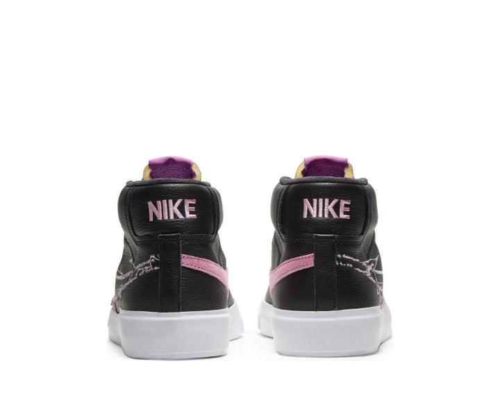 Nike SB Zoom Blazer Mid Edge Black / Pink Rise - White - Purple Nebula DA2189-002