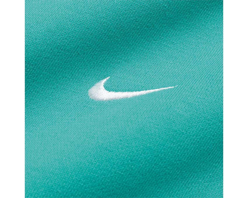 Nike Soloswoosh Hoodie Washed Teal / White CV0552-393