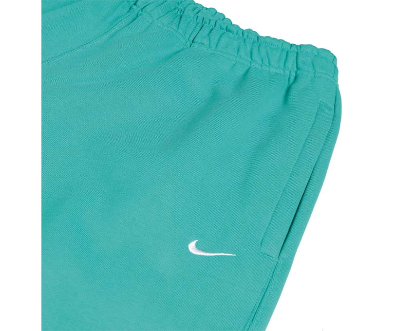 nike soloswoosh pant washed 2 teal cw5460 393