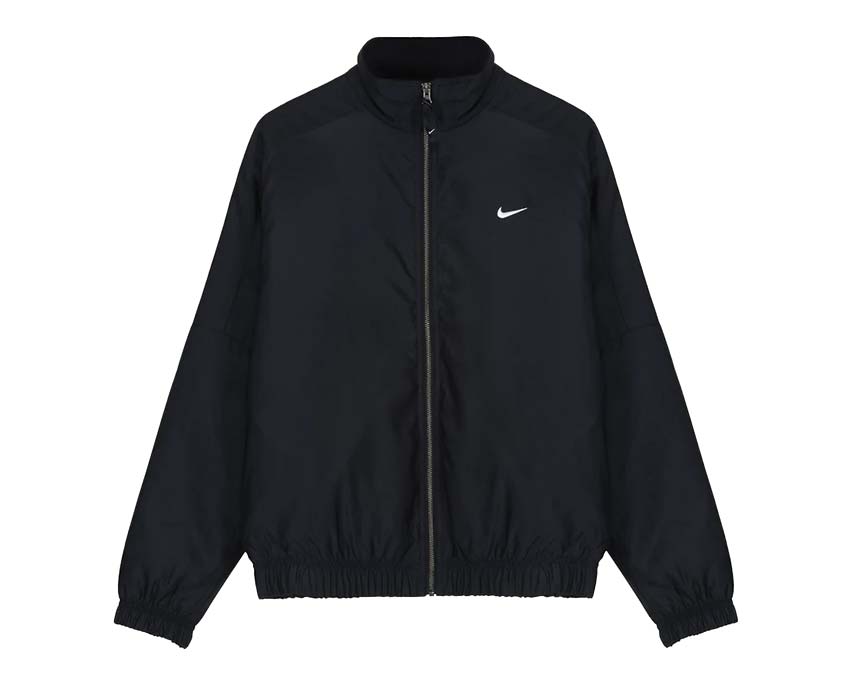 nike soloswoosh satin bomber jacket black bleached coral dn1266 013