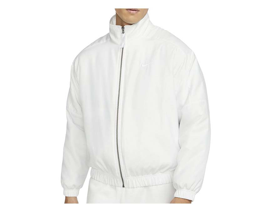 Nike Soloswoosh Satin Bomber Jacket Summit White / Summit White / White DN1266-121