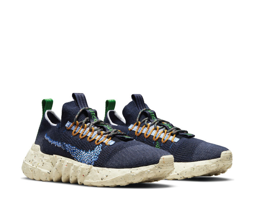 Nike Space Hippie 01 Obsidian / Signal Blue - Psychic Blue - White DJ3056-400