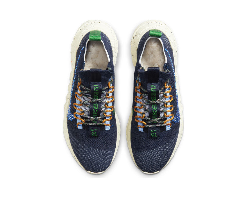 Nike Space Hippie 01 Obsidian / Signal Blue - Psychic Blue - White DJ3056-400