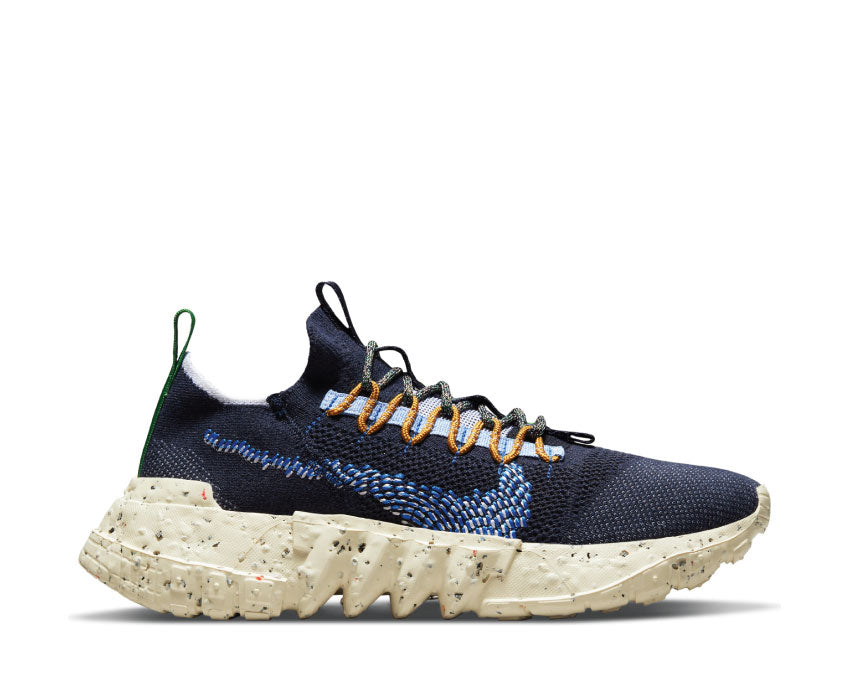 Nike Space Hippie 01 Obsidian / Signal Blue - Psychic Blue - White DJ3056-400