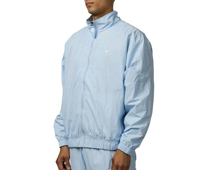 nike sportswear soloswoosh jacket celestine blue 2 white dq5200 441