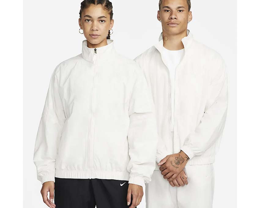 Nike Sportswear Solo Swoosh Track Jacket Phantom / White DQ5200-030