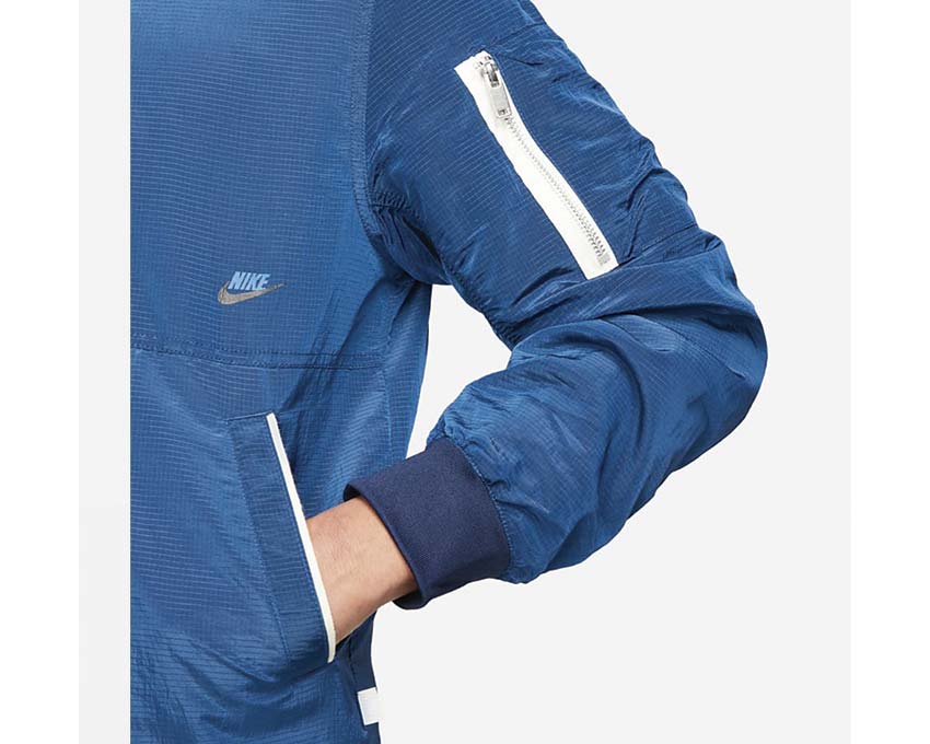 nike sportswear style essentials bomber dk marina 3 blue dm6698 407