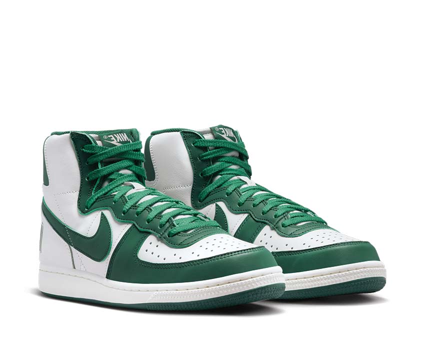 Nike Terminator High Swan / Noble Green - Sail - Washed Green FD0650-100