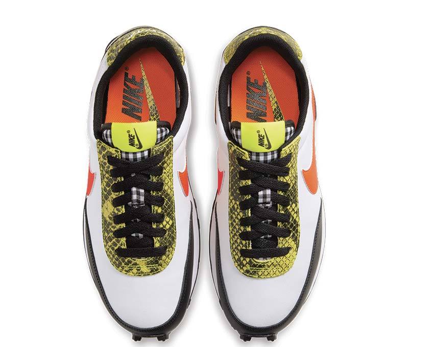 nike daybreak black orange