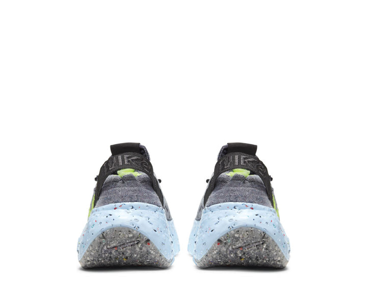 Nike W Space Hippie 04 Grey / Volt - Black - DK Smoke Grey CD3476-001