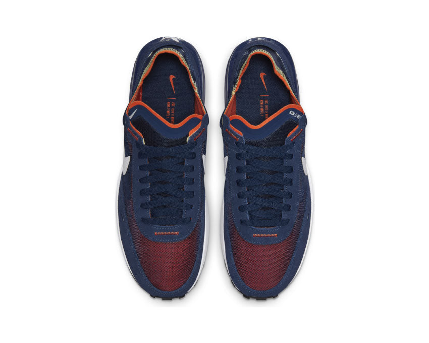 Nike Waffle One Midnight Navy / White - Orange Melon Tint DA7995-401