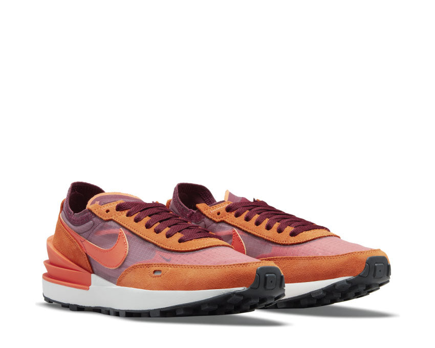 Nike Waffle One Dark Beetroot / Orange - Sport Spice - Black DN4696-600