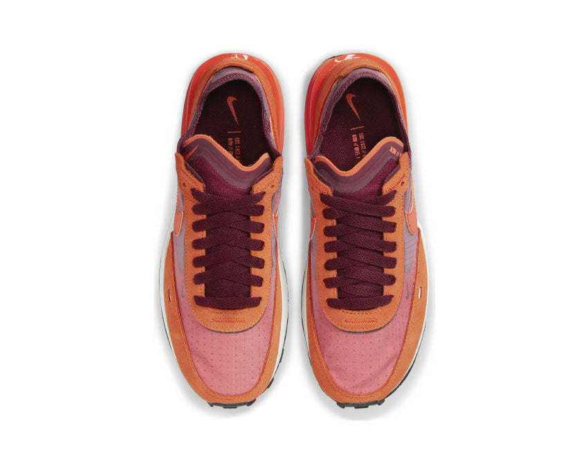 Nike Waffle One Dark Beetroot / Orange - Sport Spice - Black DN4696-600