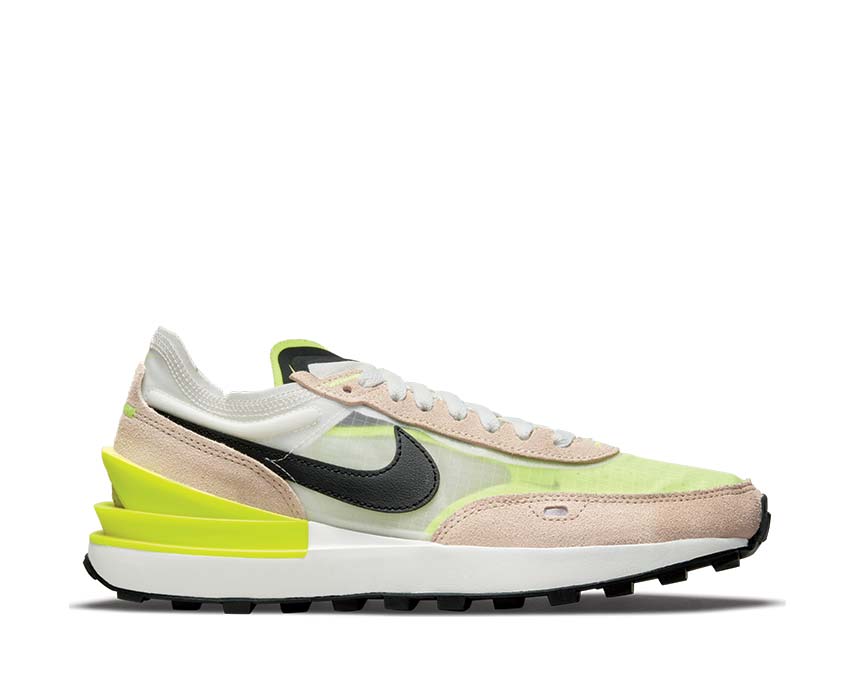 nike waffle one white and black
