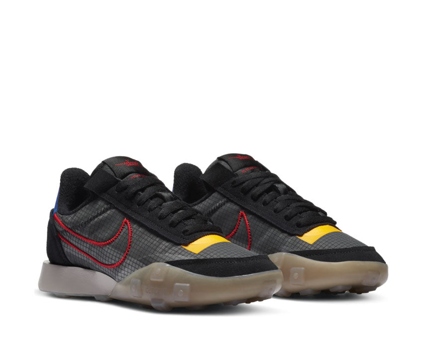 nike waffle racer 2x black