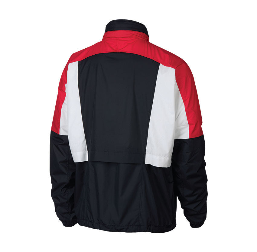 Nike Woven Jacket Black University Red Summit White Black AQ1890 010