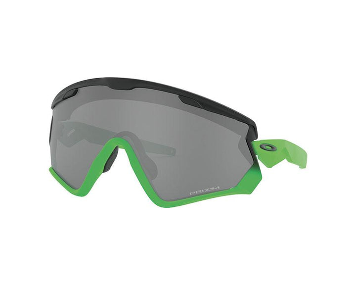 Oakley Wind Jacket 2.0 Glasses Matte Black / Fade Green 9418-5A