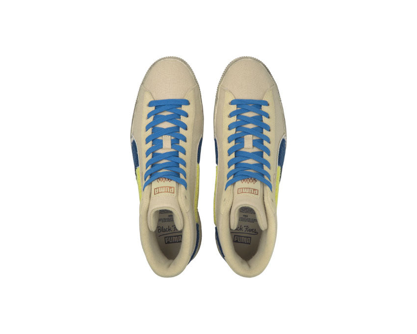 Puma Black Fives Clyde Mid Creme Brulee 381956 01