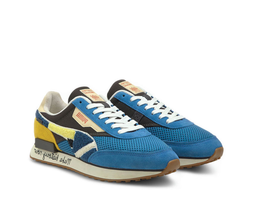 Puma Future Rider X Black Fives Star Saphire - Maize 381958 01