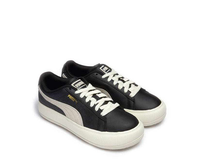 Puma Mayu Lth W Black / White 381042 02