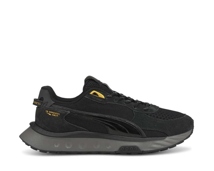 Puma X NJR Wild Rider Black / Castlerock 385048 01