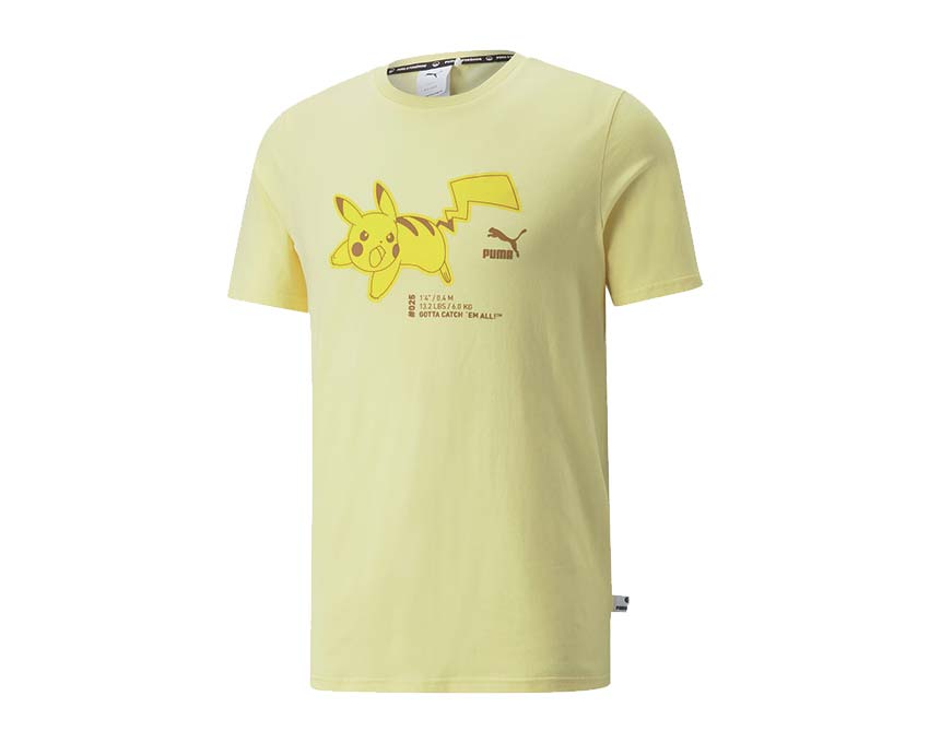 Puma X Pokemon Tee Pale Lemon 536547 69